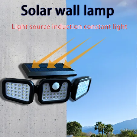 Arit Solar Motion Security Light – 198 LED Ultra-Bright Outdoor Protection