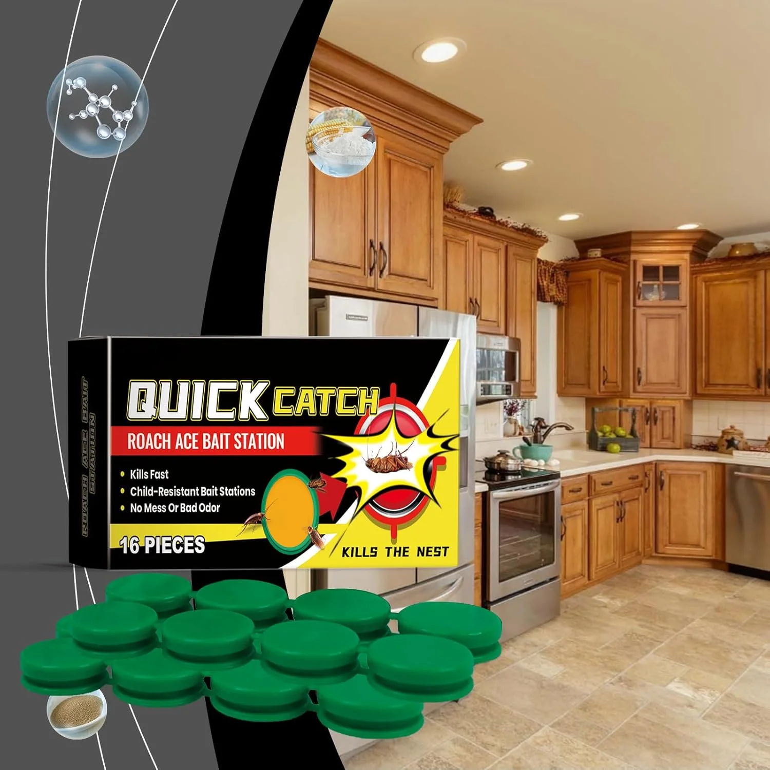 Roach Ace™ Bait Stations — End Cockroach Infestations for Good