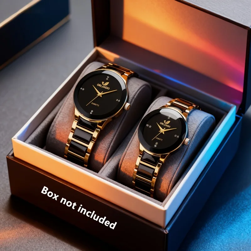 Orlando Premium Duo Watch Set – Elegant Pair for Couples
