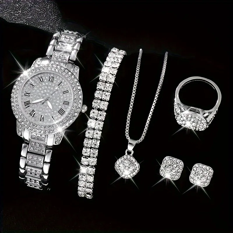 Radiance Silver Watch & Jewelry Collection