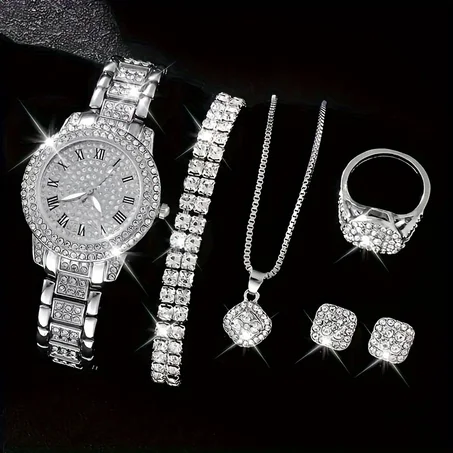 Radiance Silver Watch & Jewelry Collection
