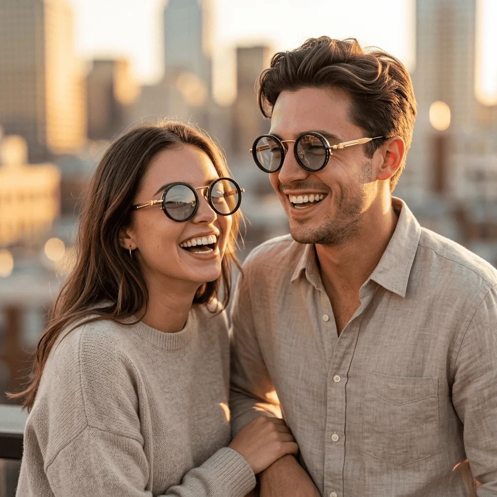 CHROMA — Retro Look & Adjustable Tint Sunglasses · Unisex