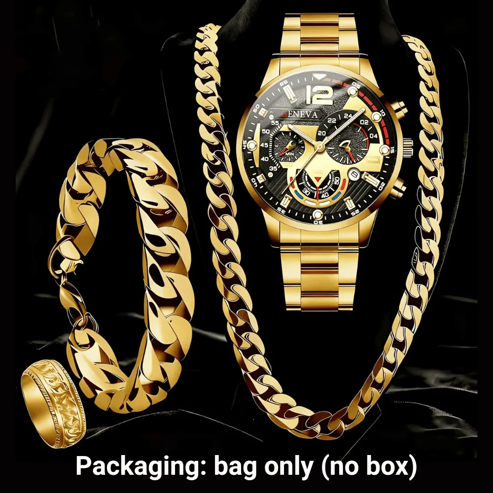 Luxury Men’s Watch Set – Timeless Style & Power