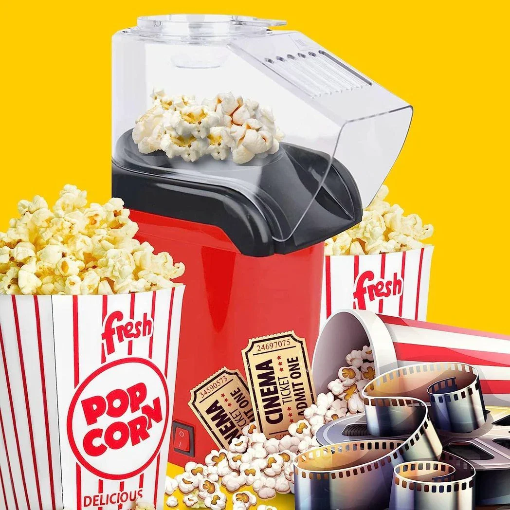 SENBOWE Mini Popcorn Maker – Instant Hot, Healthy Popcorn