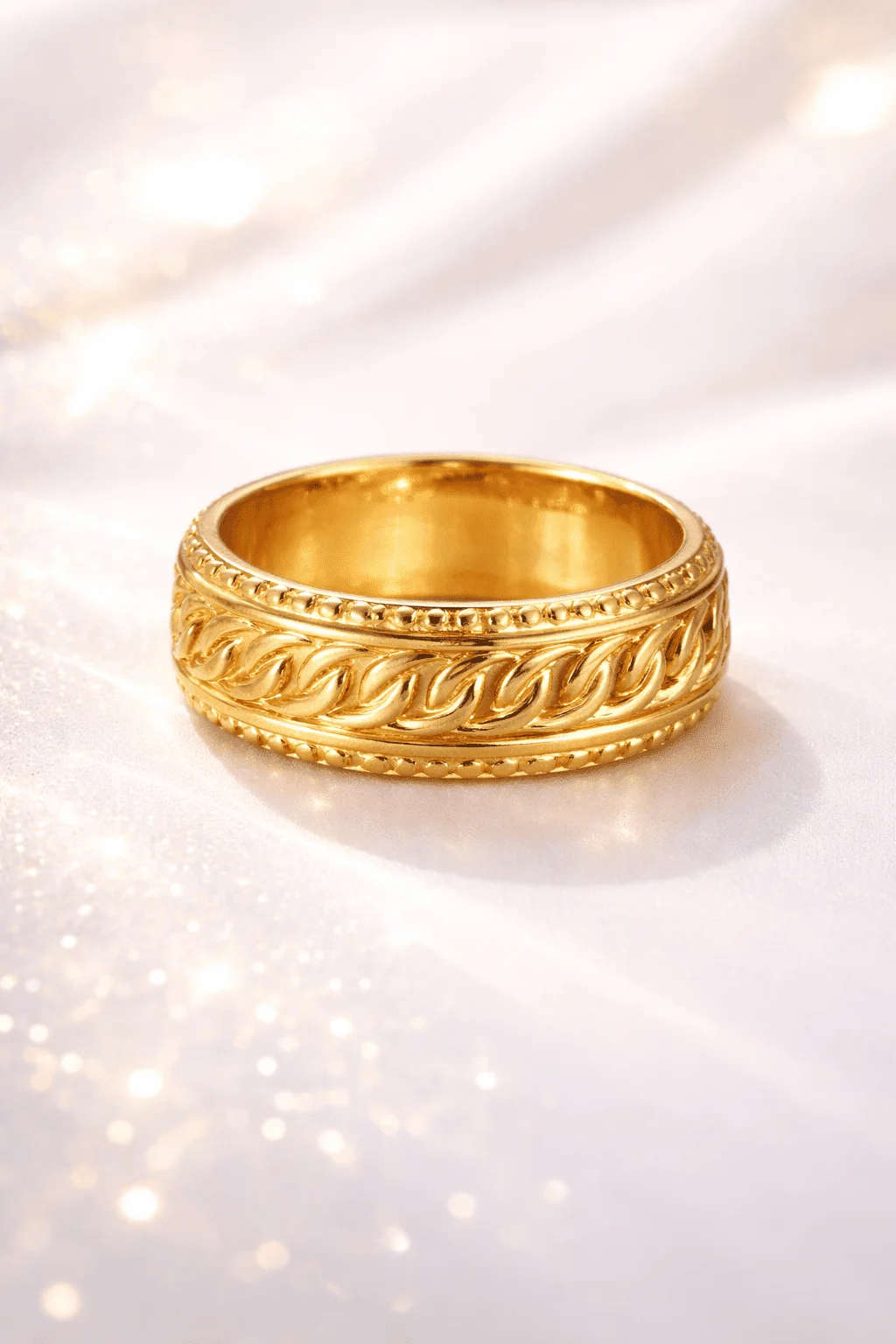 Royal Golden Prestige Set – Watch, Bracelet, Ring & Necklace