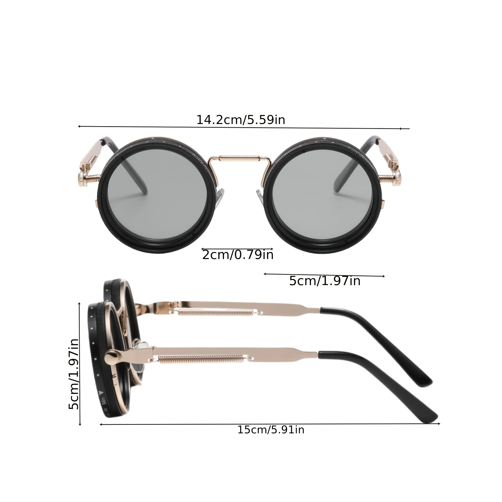 CHROMA — Retro Look & Adjustable Tint Sunglasses · Unisex