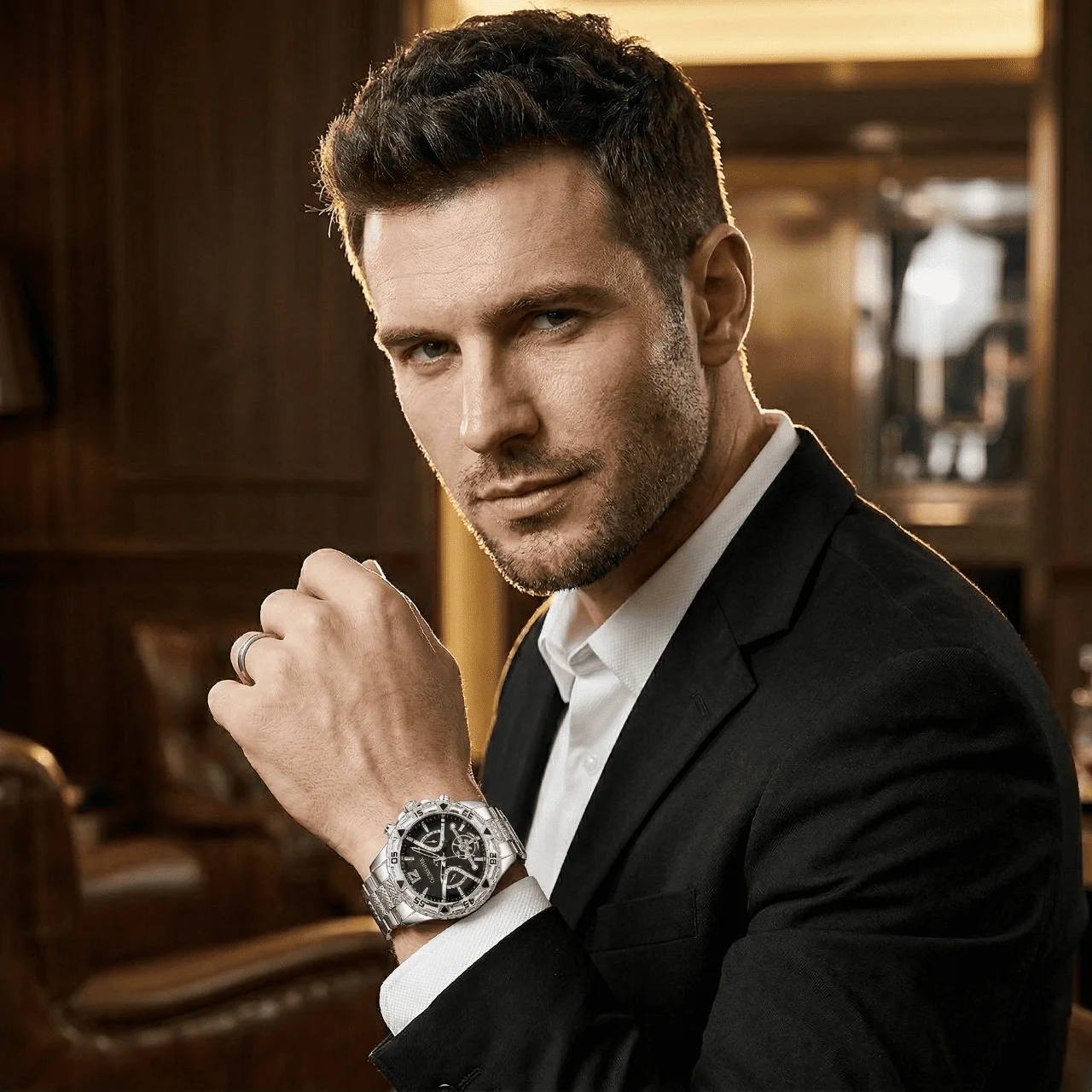 Timeless Love Couple Watch Set – Elegant Matching Watches & Bracelets