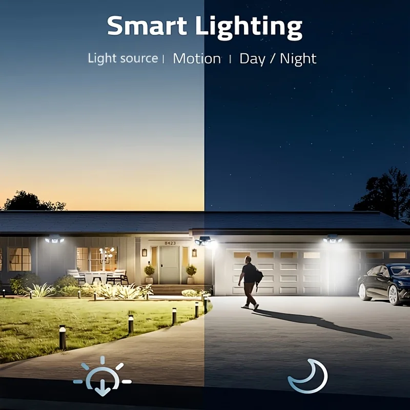 Arit Solar Motion Security Light – 198 LED Ultra-Bright Outdoor Protection