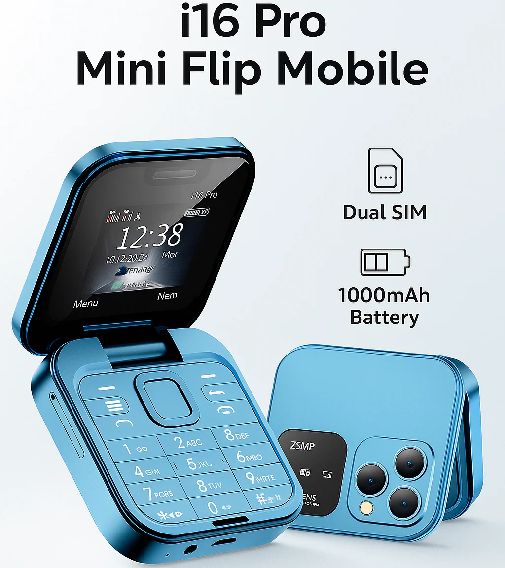 i16 Pro Mini Flip — Big Power in the Palm of Your Hand
