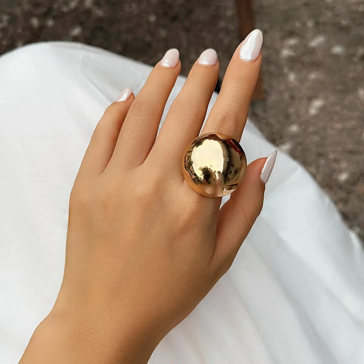 Ring & Earrings Set – Bold Shine