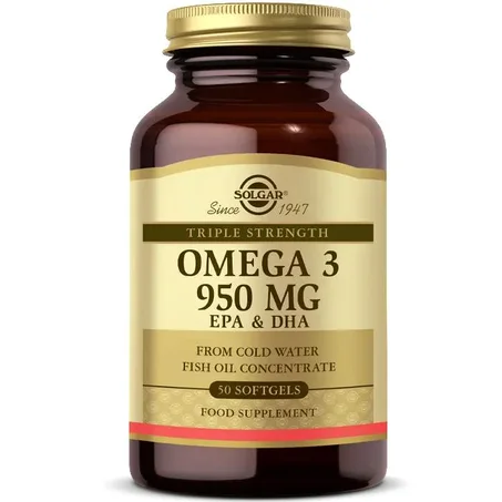 Solgar Omega-3 Triple Strength 950 mg – 50 Capsules