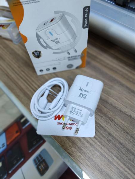 CHARGEUR 45W TURBO/SUPER VOOC/SUPER FAST CHARGE