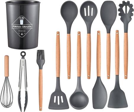 أدوات المطبخ سيليكون مكون من 12 قطعة