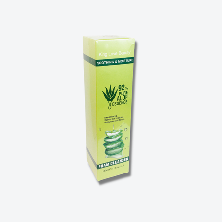 غسول بخلاصة الألوفيرا/الصبار للتنظيف العميق - Foam Deep Cleanser, Pure Aloe Essence 92%
