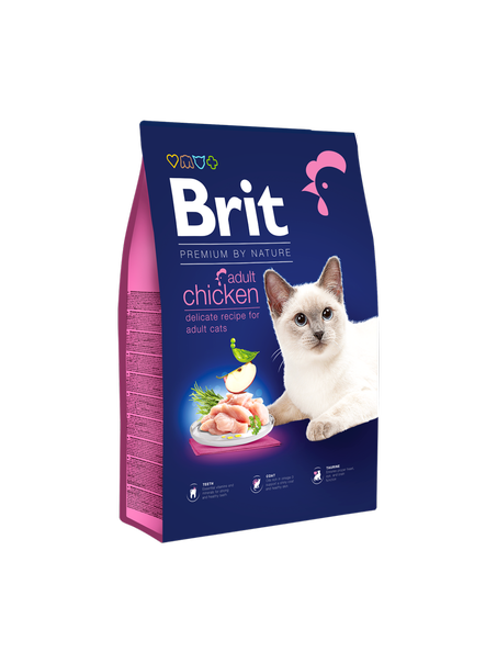 Brit Premium by Nature Chat Adulte Poulet 1.5 kg
