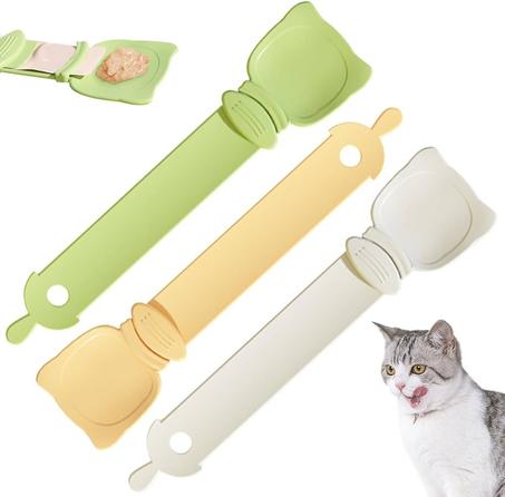 ملعقة المكافات السائلة Cuillière pour friandises liquides   Spoon to feed creamy snacks