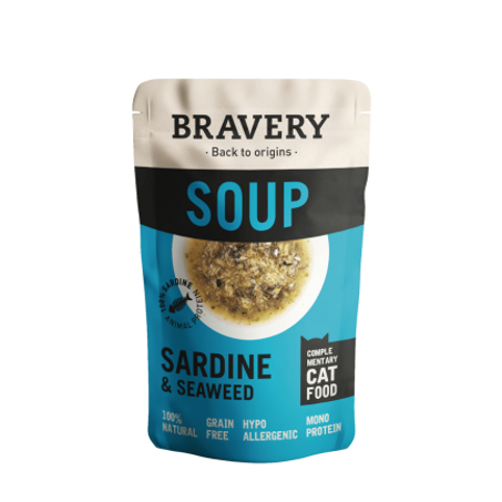 Soup Bravery SARDINE & SEEZEED 40g