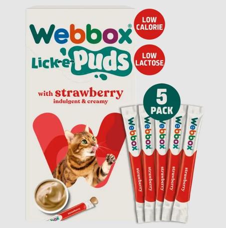 Lick e Puds Webbox With Strawberry