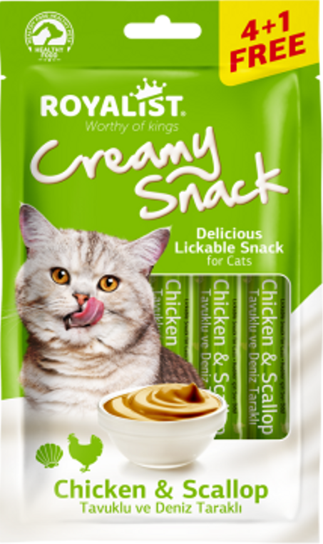 Creamy snacks sauce liquide  pour chats