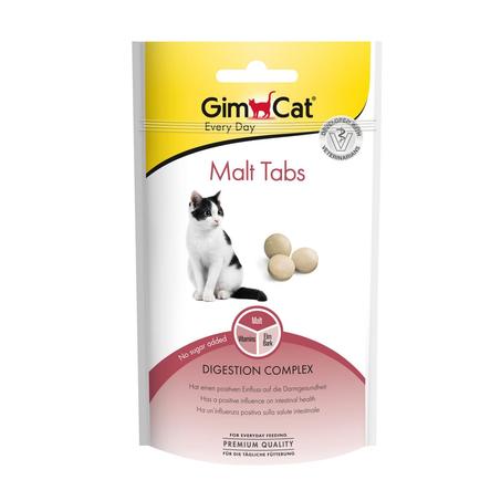 GIMCAT MALT TABS 40G  Snack fonctionnel pour chats