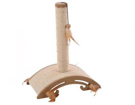 ARBRE À CHAT ELLA BRUN & CRÈME