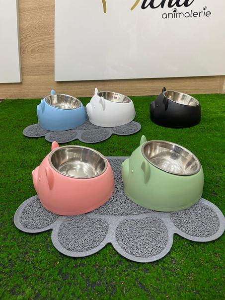 صحن مائل للقطط و الكلاب  Gamelle inclinée de nourriture