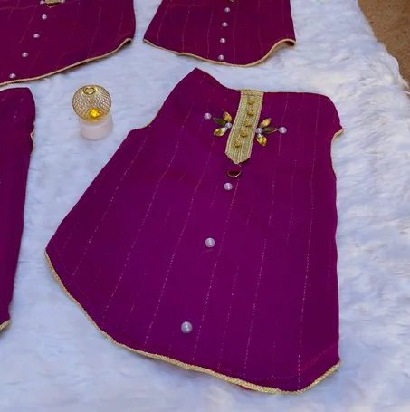 لباس تقليدي مغربي للقطط Tenue beldi pour chat femelle taille xl