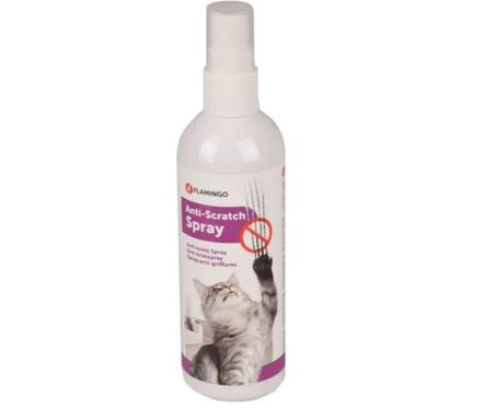 بخاخ مانع للخدش  Spray anti-griffures anti scratch pour chats 175ml – Flamingo