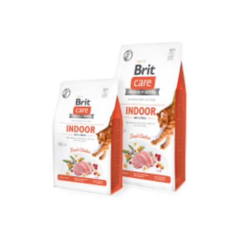 Brit Indoor 2kg  Croquettes pour chats