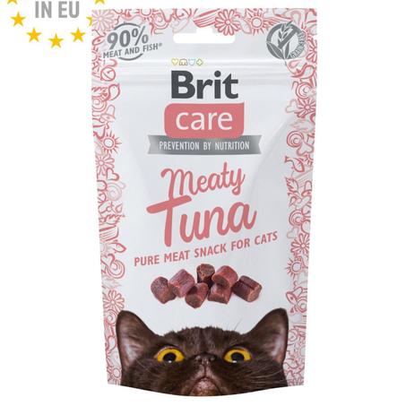 Brit Care Cat Snack Meaty Tuna (Morceaux de Thon) 50g