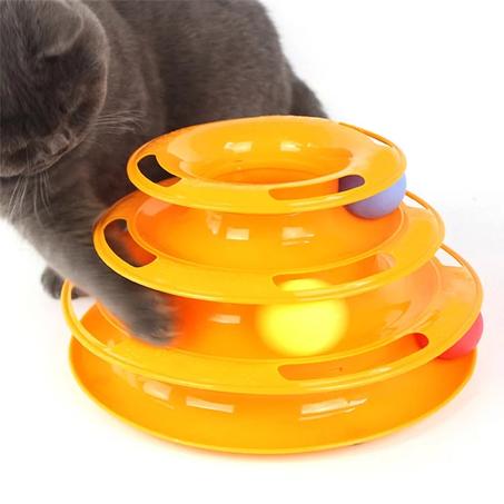 لعبة ثلاث كرات للقطط- Jeu trois ball pour chats