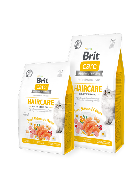Brit Care Cat Grain-Free Haircare Healthy & Shiny Coat 2 kg