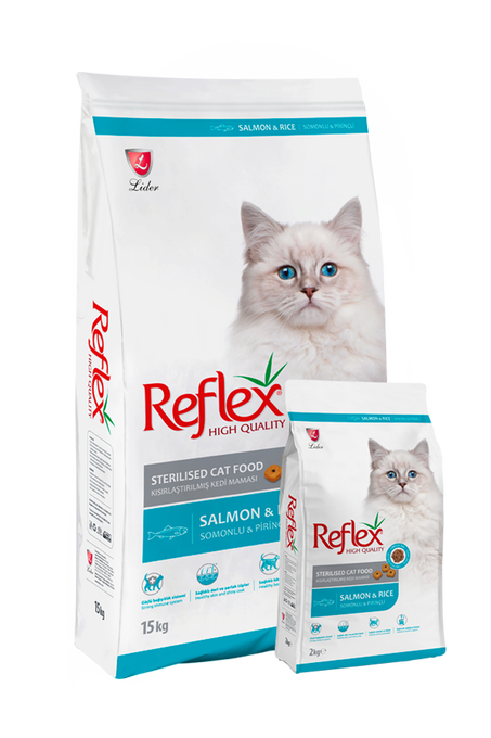 Reflex Sterilised Adult Cat Food with Fish 2KG / 15KG
