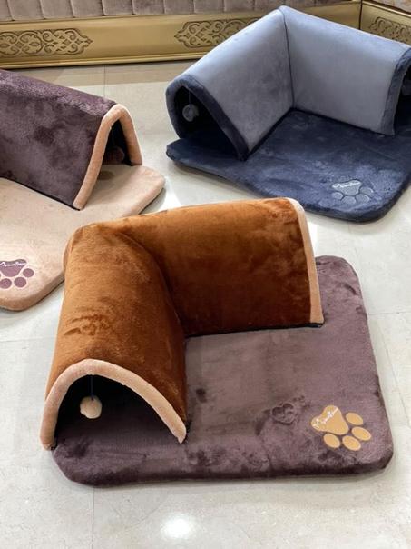 Cat bed tunnel disgn    سرير  نفق نوم و لعب