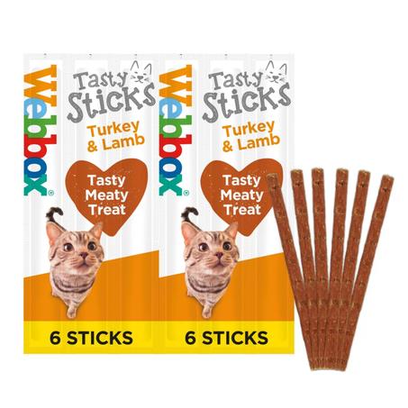 Webbox Sticks 6*5g turkey and lamb