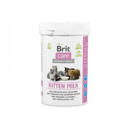 حليب للقطط الرضيعة Brit care kitten milk 250g
