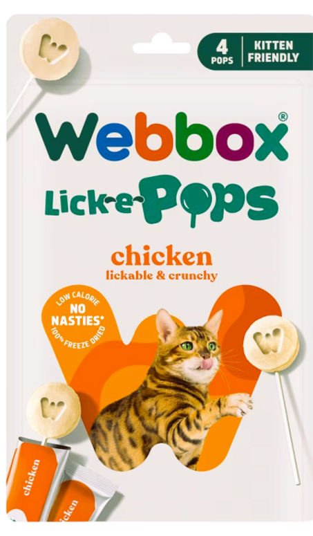 Lick -e- Pops Chicken  Webbox 5pcs
