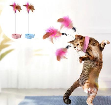 jeu collier avec plume