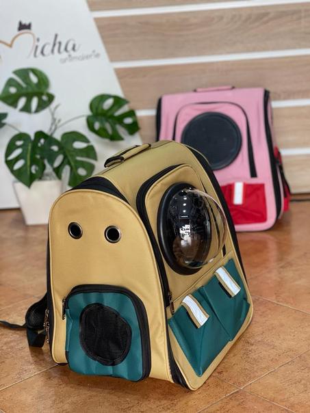 Sac à dos transport chats chiens  حقيبة نقل الحيوانات للقطط و الكلاب