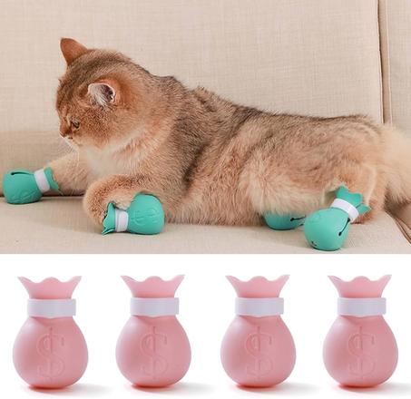 Foot cover for cats couleur Rose