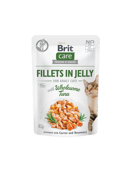 Brit Care Cat Pouch Wholesome Tuna in Jelly