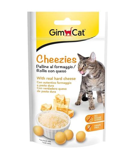 مكافات بالجبنة  GIMCAT CHEEZIES 50G FIRIANDISE AU FROMAGE POUR CHAT