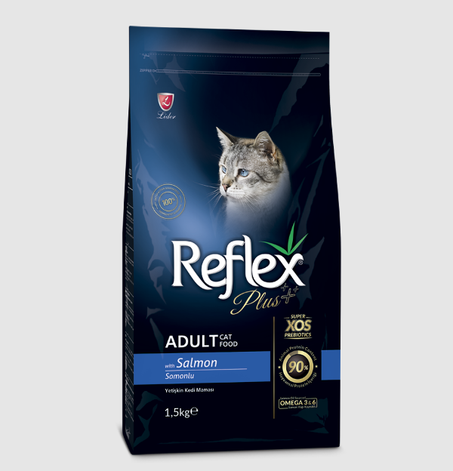Reflex plus Adult Cat Food with Salmon 1.5KG