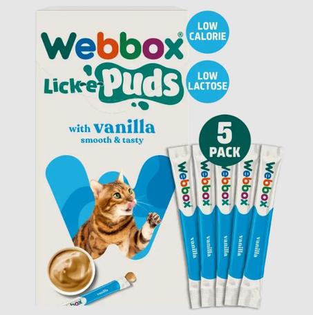 Lick e Puds Webbox With Vanilla