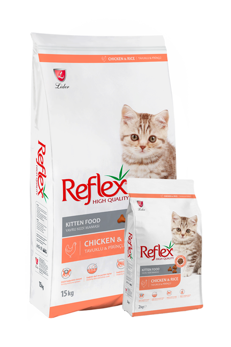 Reflex Kitten Food Chicken & Rice 2kg