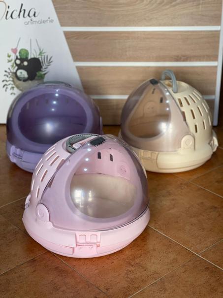 صندوق نقل القطط مع فراش دافء و رطب Cage avec coussin