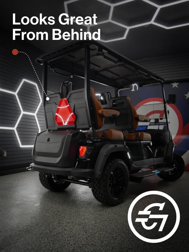 2026 Edge Phantom 4P 4-Passenger Electric Golf Cart – 51V Lithium – Factory-Direct Savings