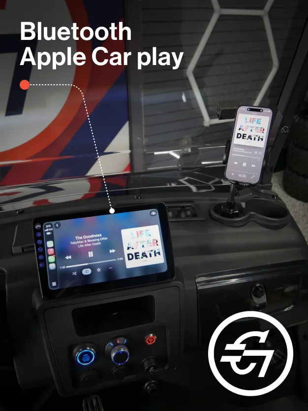 2026 Edge Phantom 4P 4-Passenger Electric Golf Cart – 51V Lithium – Factory-Direct Savings