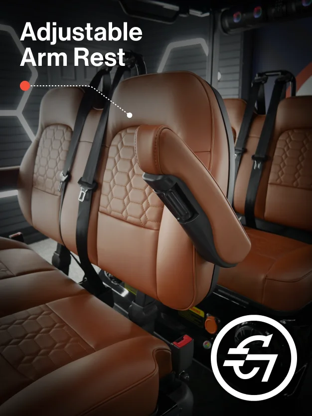 2026 Edge Phantom 4P 4-Passenger Electric Golf Cart – 51V Lithium – Factory-Direct Savings