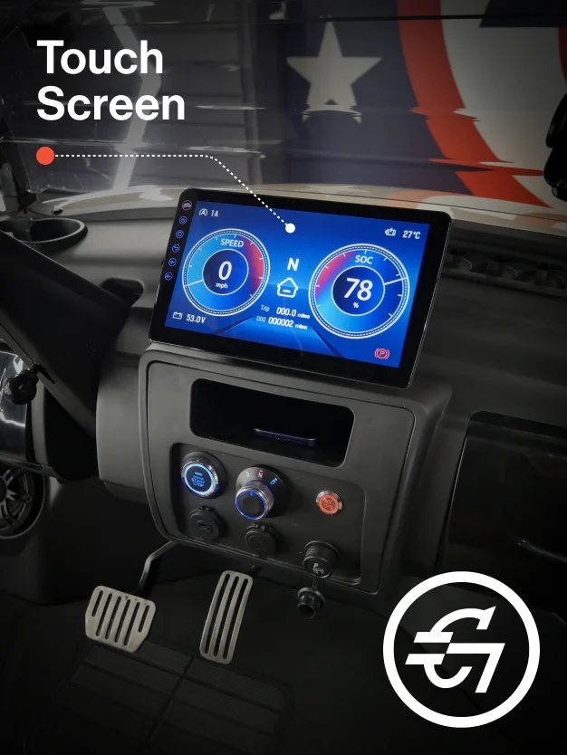 2026 Edge Phantom 4P 4-Passenger Electric Golf Cart – 51V Lithium – Factory-Direct Savings